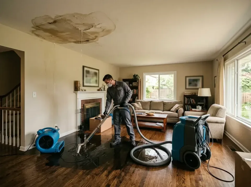 attic-pipe-burst-ceiling-drip-008 — frequently asked questions, Water Damage Restoration & Carpet Care in Berwyn, PA